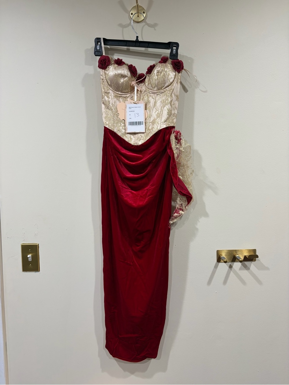 NEW LaceMade Wild Rose Spain Corset Dress Size XS - Picture 13 of 16
